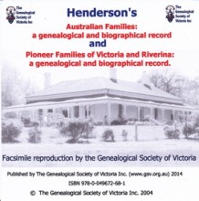 Henderson Pioneer families